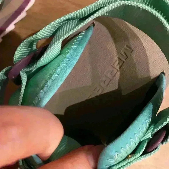NWOB Merrell Alpine Strap in Mint Green Womens Sz 9 - Picture 3 of 4